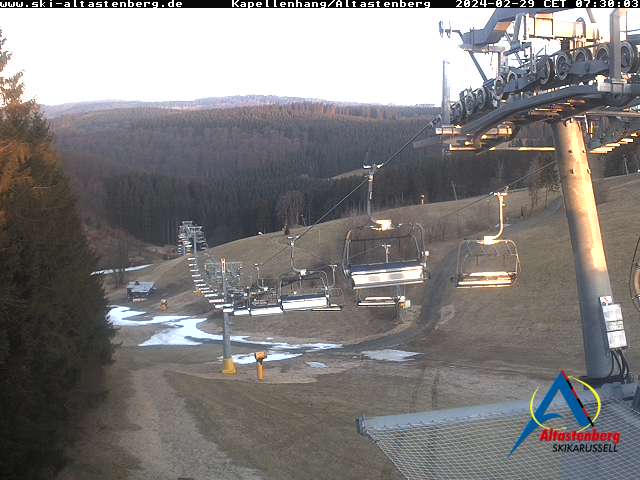 Webcam am Skischulgelände in Altastenberg